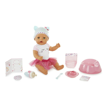 BABY born Interactive Doll- Green Eyes (Baby Born Best Price)