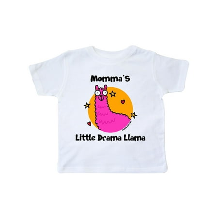 

Inktastic Momma s little Drama Llama Gift Toddler Boy or Toddler Girl T-Shirt