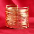 thumbnail image 4 of Women Cuff Bracelet Wide Personalized Retro Decorative Open Bracelet Cuff Bangle, 4 of 10