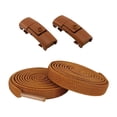 thumbnail image 4 of Cordones elásticos sin atar Accesorios para zapatos cómodos Cordones elásticos para zapatos Marrón, 4 of 8