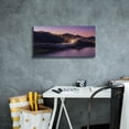 thumbnail image 4 of Epic Graffiti 'Deer Valley Mountains Nighttime' by Epic Portfolio Canvas Wall Art, 24" x 12", 4 of 8