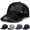 Black-A, variant on Lightweight & Breathable Baseball Cap for Summer Mesh Hat Men Trucker Women Running Golf Sports Cool Flat Cold