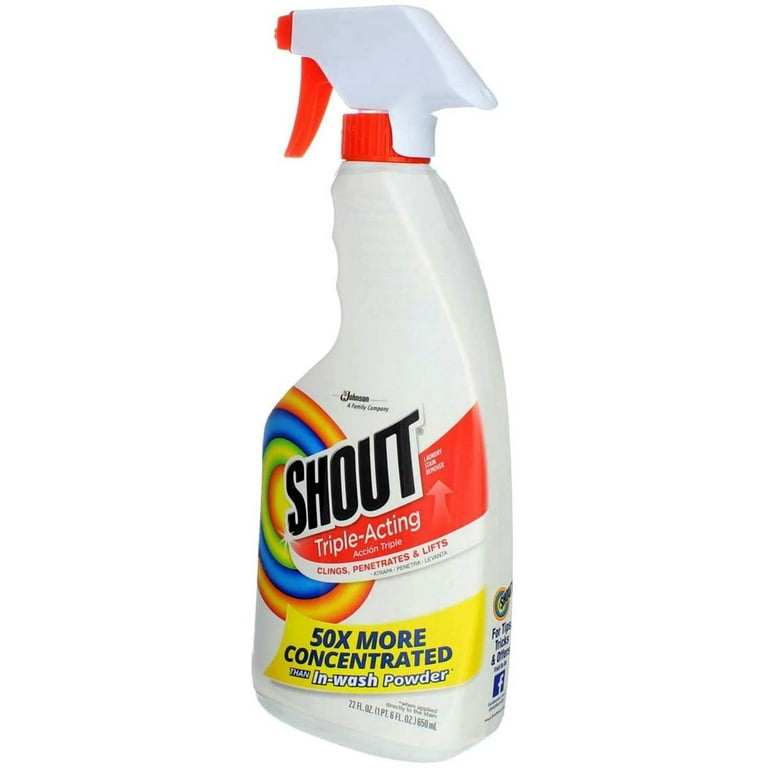 Shout Fragrance Free Trigger, 22 Ounce Ingredients and Reviews