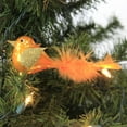 thumbnail image 3 of Christina's World Retro Chick Clip On Ornament Bird Czech Republic Bir282 Orange, 3 of 3