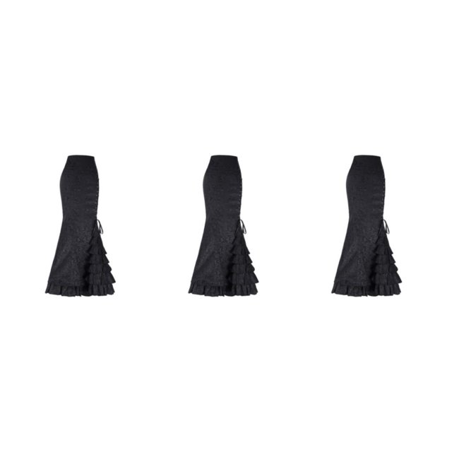 Sonducket Gótica Para Un Estilo Moderno Y Cómodo La Mujer De La Morada Larga Negra Larga Blanca Negra XXL 1 Type1 NO1