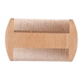 thumbnail image 3 of Men's Beard Comb Wooden Prevent Static Remove Louse Double Sided Beard Grooming Comb, 3 of 14