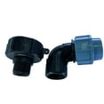 thumbnail image 2 of LOVIVER 1pc Garden IBC Tank Adapter Lawn Connector Valve Fitting Ton Barrel Fittings Right Inner DN25, 2 of 4