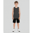thumbnail image 4 of Real Essentials 5 Pack: Boys' Breeze Tech Tank Top - Sleeveless Athletic Shirt for Kids Youth Teens (Ages 6-18), 4 of 6