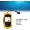 thumbnail image 3 of GFDYREE Portable Fish Depth Finder Sensitive Electronic Fishing Alarms Indicator LCD Display Handheld Fish Finder 200khz Sonar Frequency Castable Kayak Boat Fishfinder, 3 of 7