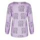 thumbnail image 5 of Moda Casual Mujer O-cuello Impresión de un solo pecho Long Leeve Tops Blusa Fridja hj1987, 5 of 8