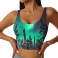 thumbnail image 2 of Picia Northern Lights 2 Sports Bra for Women,Padded Strappy Sports Bras Medium Support Yoga Bra with Removable Cups,Running Yoga Bra-X-Large, 2 of 9