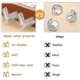 thumbnail image 3 of Table Corner Protector (12 Pcs) Children's Corner Protector And 12 Pcs Adhesives For Reservation, 3 of 5