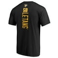 thumbnail image 3 of Men's Kris Letang Black Pittsburgh Penguins Backer T-Shirt, 3 of 3