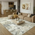 thumbnail image 3 of WIPONKEN 8x10 Area Rug for Living Room and Bedroom, Washable Modern Abstract Low-Pile Mat with Non-Slip Backing, 3 of 7