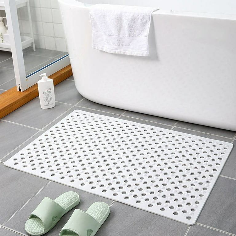 Non Slip Mildew Resistant Bathroom Mats Shower Mat Bathtub Foot Mat Non  Slip Design Can be used in bathroom Bathtub doorway Mars Green