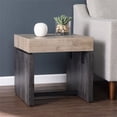 thumbnail image 3 of SEI Furniture Hapsford Engineered Wood End Table in Natural-Black, 3 of 3