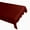 Burgundy, variant on Crinkle Style Crushed Taffeta Tablecloth White