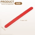 thumbnail image 2 of 100pcs Palitos de Madera para Manualidades, Palitos de Helado de 4.5 Pulgadas para Manualidades DIY Rojo, 2 of 6