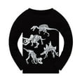 thumbnail image 2 of Little Boys Pajamas Sets Glow in Dark Dinosaur Sleepwear 100% Cotton Pjs 2 Piece Toddler Clothes Kids 3T/6124, 2 of 7
