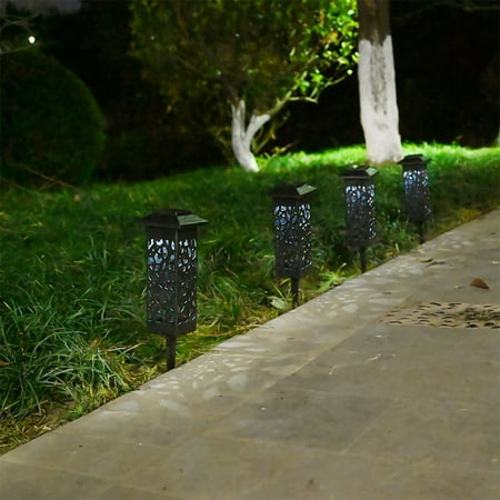 

Kuphy 4pcs Solar Garden Light Outdoor Solar Ground Light IP65 Waterproof Solar Lawn Lamp for Yard Lawn Patio Courtyard Garden