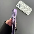 thumbnail image 5 of Electroplating Three-Dimensional Cloud Phone case, Anti-Drop and Shockproof, Light Luxury Style, for iPhone 15 14 13 12 11 Pro Max X XS XR 7 8 Phone Case (Silver,iPhone 14), 5 of 8