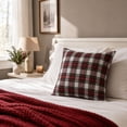 thumbnail image 6 of Christmas Plaid Throw Pillow with Insert, Tartan Decorative Cushion for Sofa, Couch and Holiday Home Decor, 6 of 7