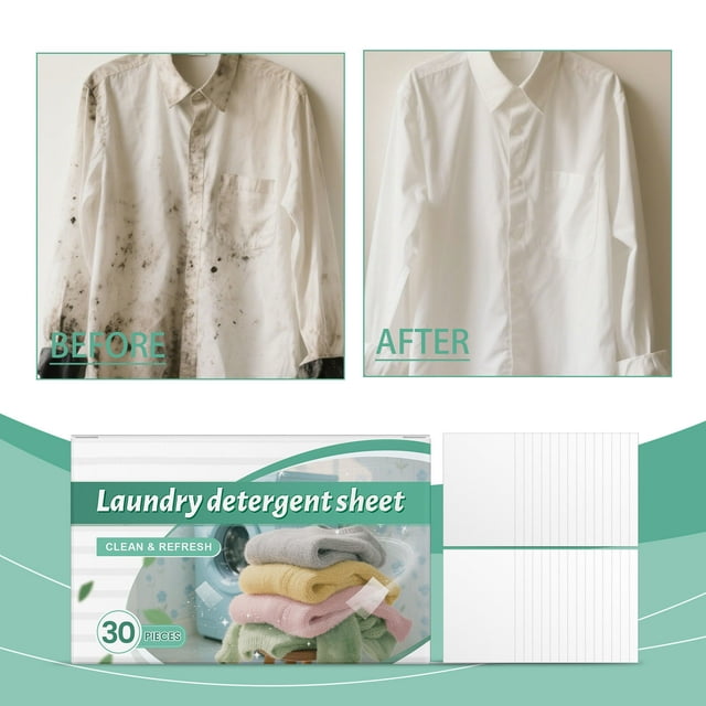 EGNMCR Household Cleaners Laundry Detergent Sheet Laundry Detergent Sheet