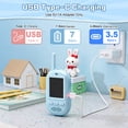 thumbnail image 4 of Kids Walkie Talkies with Camera, Walkie Talkies Rechargeable for Kids with Video Calling, 1000 FT Range, 4 Voice Changer Effects, Outdoor Toys for Boys & Girls Ages 3+, 4 of 8