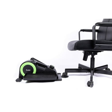 Cubii - JR2 Compact Seated Under Desk Elliptical, Low Impact Exercise for Home or the Office - Green