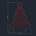 thumbnail image 4 of Lámpara De Regalo Luz Nocturna Alimentada Por Usb Con Decoraciones Acrílicas En 3D Bonitos Diseños De Árboles De Navidad, Ciervos Y Norias Ideal Para Navidad Y Cumpleaños, 4 of 4