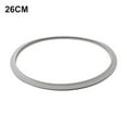 thumbnail image 1 of LEFU Joint de Remplacement en Silicone pour Autocuiseur Joint en Caoutchouc Résistant aux Hautes Températures pour Autocuiseurs en Acier Inoxydable 26cm Gris, 1 of 9