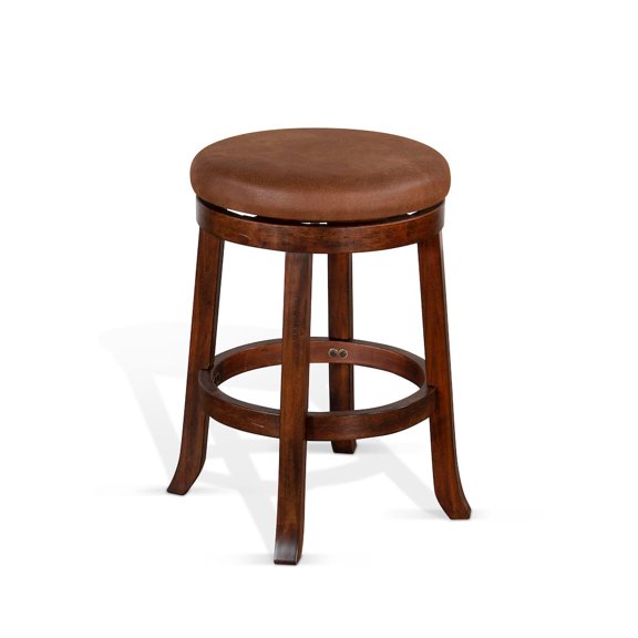 Sunny Designs Counter Swivel Stool, Cushion Seat (Set of 2)