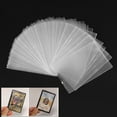 thumbnail image 6 of Aellinatey 100Pcs Cards Sleeves Transparent Top Loader Card Holder Protectors Cards Holder, 6 of 20