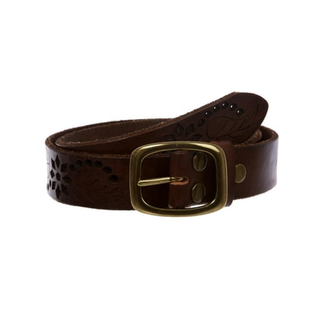 Embossed Casual Belt - 1-1/4