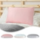 thumbnail image 1 of Almohada de seda de hielo - Almohada de soporte cervical refrescante transpirable con núcleo de espuma ajustable - azul, rosa o gris - 18,89" x 29,13", 1 of 6