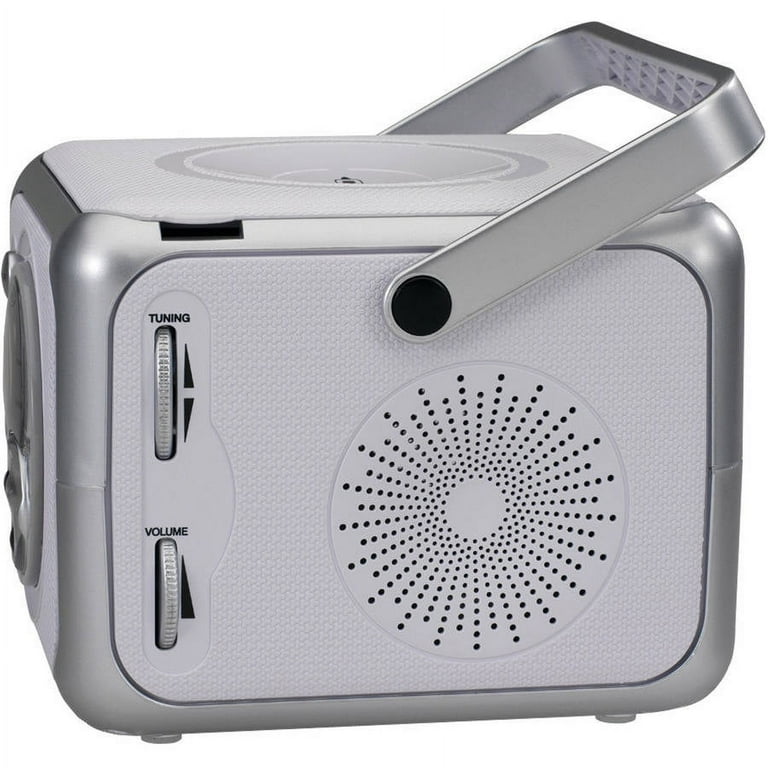 Jensen Portable CD-555A Boombox with Bluetooth, CD-R/RW