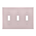 thumbnail image 2 of Dailycode Light Switch Plate Covers 2 Gang Wall Plate Plastics Outlet Covers for Kitchen Home Office Decor Light Pink, 2 of 8