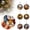#2, variant on WEIOUKC 6PCS Wooden Christmas Ornaments Diamond Painting Kits for Adults, Christmas Diamond Art Hanging Pendant DIY Single-Side Craft Kit, for Tree & Wall Decor