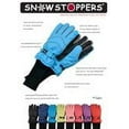 thumbnail image 4 of SnowStoppers Kids Winter Gloves (Small, Sky Blue), 4 of 4