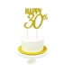 thumbnail image 5 of Decoración para tarta de con dorada 10  degree 20  degree 30  degree 40  degree 50  degree 60  degree 70  degree 80  degree BLESIY  adorno para pastel de cumpleaños feliz, 5 of 6