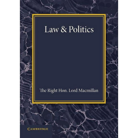 Law and Politics, (Paperback)