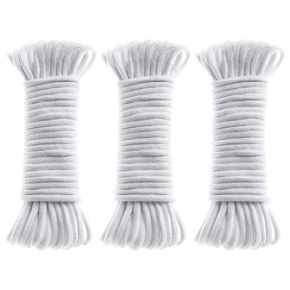 Ruanlalo Watering Cotton Rope Self Watering Capillary Wick Easy Installation DIY Vacation Automatic Drip Irrigation System Indoor Garden Plant Care