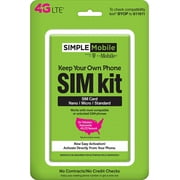 simple mobile, powered by tmobile, universal sim kit