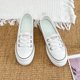 thumbnail image 1 of Zapatos de plataforma para mujer, zapatos blancos nuevos, moda de primavera y verano 2023 para mujer, zapatillas cómodas informales transpirables 39 Gao Jinjia LED, 1 of 2