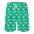 thumbnail image 5 of XINPING Swim Trunks 5 Inch Slim Fit Funny/novelty Print Quick Dry 4th Of July Swim Trunks with Pockets Upf 50+ Sun Protection Swimwear Bathing Suits, 5 of 5
