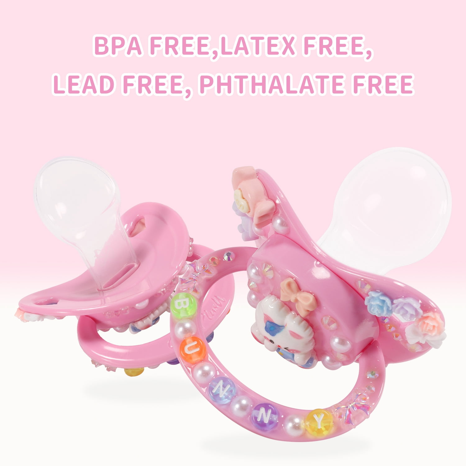CutiePlusU Adult Sized Pacifier Dummy Big Shield DIY Handmade