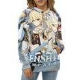 thumbnail image 5 of Genshin Impact Unisex Adult Hoodie Casual Hooded Sweatshirt Pullover Novelty 3D Printed Sweater Jacket M, 5 of 8