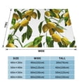 thumbnail image 6 of LNWH Super Soft Flannel Bed Blanket, Cozy Fluffy Warm All Seasons Lemon Vintage Painting Pattern Throw Blankets for Sofa Bedding, 80"x60", 6 of 8