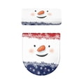 thumbnail image 5 of HELLHERO Snowflakes Elastic Bottom Toilet Seat Lid Cover with Elastic Edge, 5 of 8