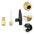 ITSELFER 3pcs Ball Pump Inflation Needle Bike Inflation Adapter Kit for